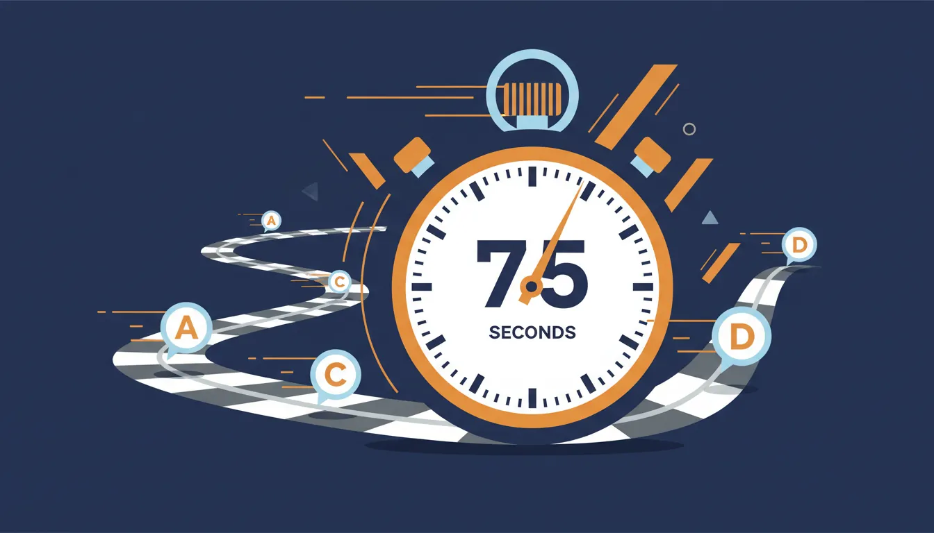 The CSCA 75-Second Rule: Pacing + No-Calculator Math (2026)